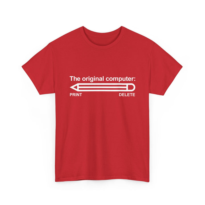 The Original Computer - Nerd Shirt - It Shirt -  Unisex Regular Crewneck T-Shirt