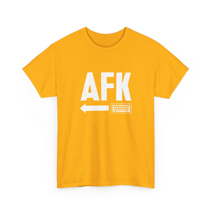 AFK Away From Keyboard - Nerd Shirt - Computer Shirt -  Unisex Regular Crewneck T-Shirt