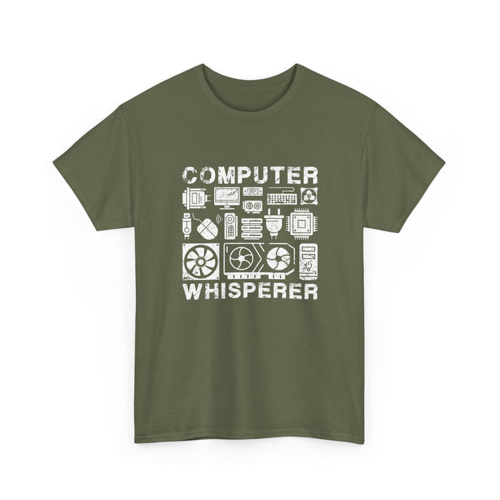 Computer Whisperer -  Unisex Regular Crewneck T-Shirt