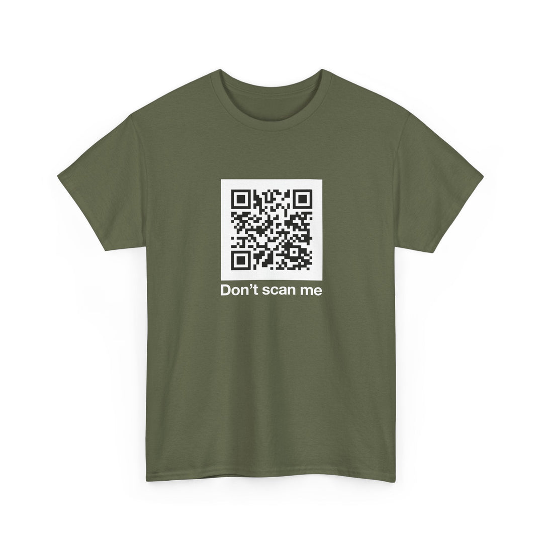 Qr Code Prank - Rick Astley - Dont Scan Me -  Unisex Regular Crewneck T-Shirt
