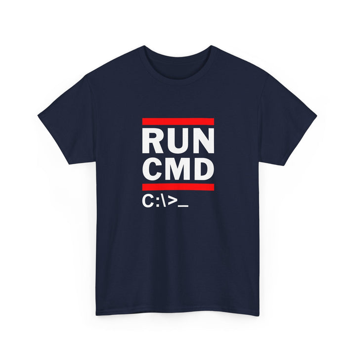 Run Cmd C - It Shirt - Funny Coder Shirt - Ms-Dos -  Unisex Regular Crewneck T-Shirt