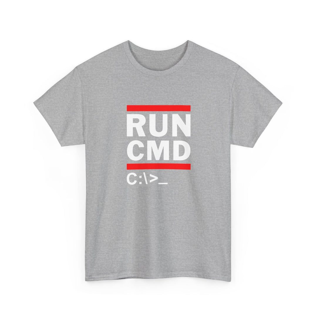 Run Cmd C - It Shirt - Funny Coder Shirt - Ms-Dos -  Unisex Regular Crewneck T-Shirt