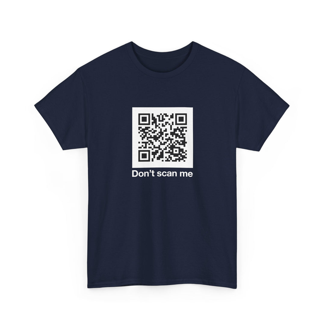 Qr Code Prank - Rick Astley - Dont Scan Me -  Unisex Regular Crewneck T-Shirt