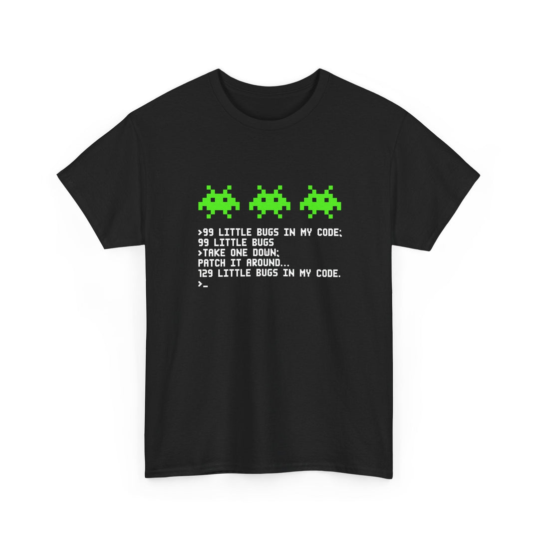 99 Little Bugs In My Code - Nerd Shirt - IT Shirt -  Unisex Regular Crewneck T-Shirt