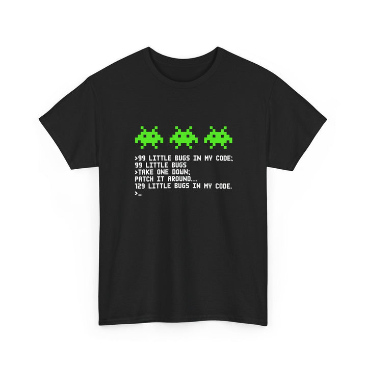 99 Little Bugs In My Code - Nerd Shirt - IT Shirt -  Unisex Regular Crewneck T-Shirt