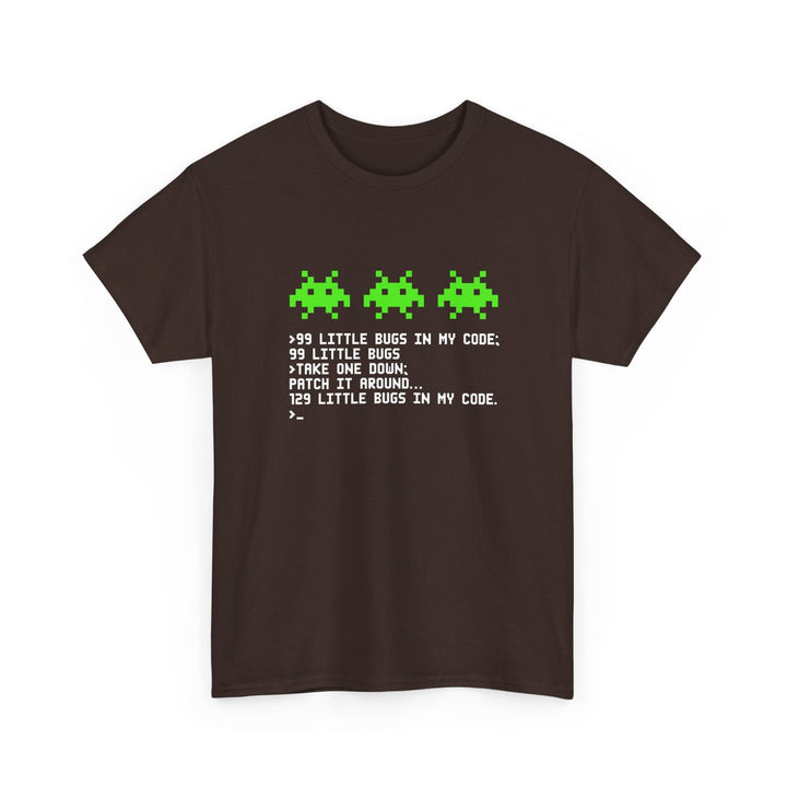 99 Little Bugs In My Code - Nerd Shirt - IT Shirt -  Unisex Regular Crewneck T-Shirt