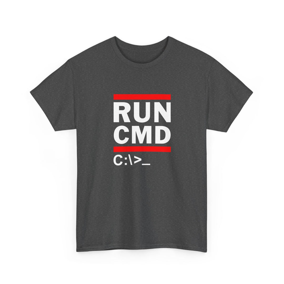 Run Cmd C - It Shirt - Funny Coder Shirt - Ms-Dos -  Unisex Regular Crewneck T-Shirt