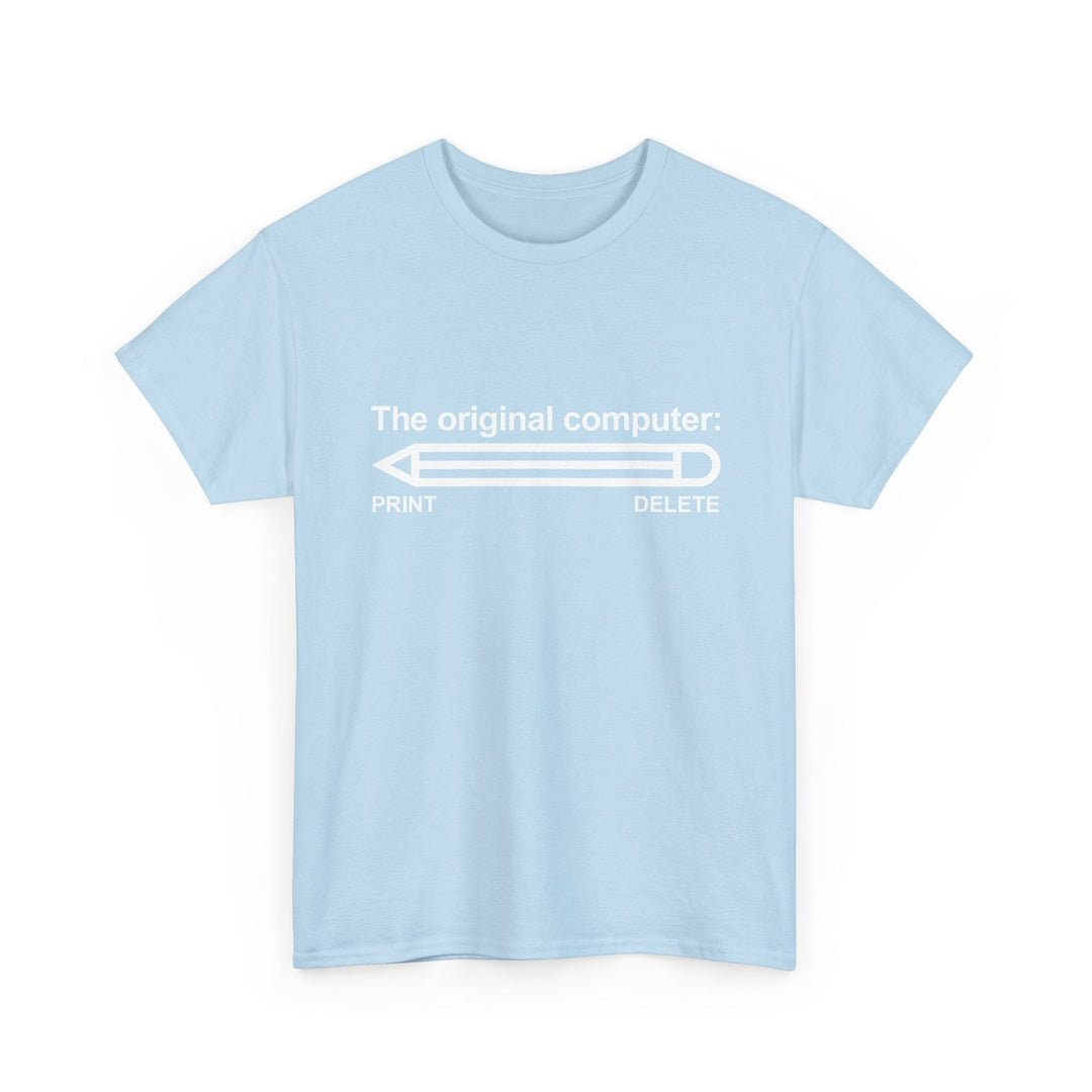 The Original Computer - Nerd Shirt - It Shirt -  Unisex Regular Crewneck T-Shirt