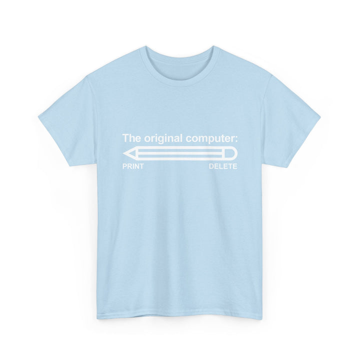 The Original Computer - Nerd Shirt - It Shirt -  Unisex Regular Crewneck T-Shirt
