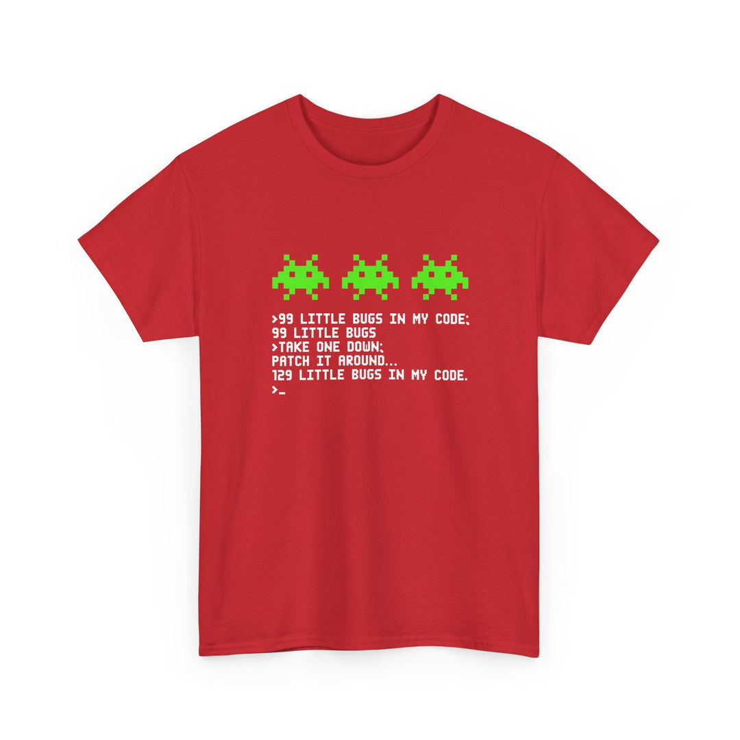 99 Little Bugs In My Code - Nerd Shirt - IT Shirt -  Unisex Regular Crewneck T-Shirt