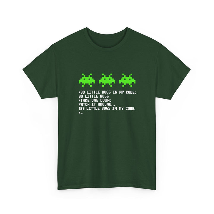 99 Little Bugs In My Code - Nerd Shirt - IT Shirt -  Unisex Regular Crewneck T-Shirt