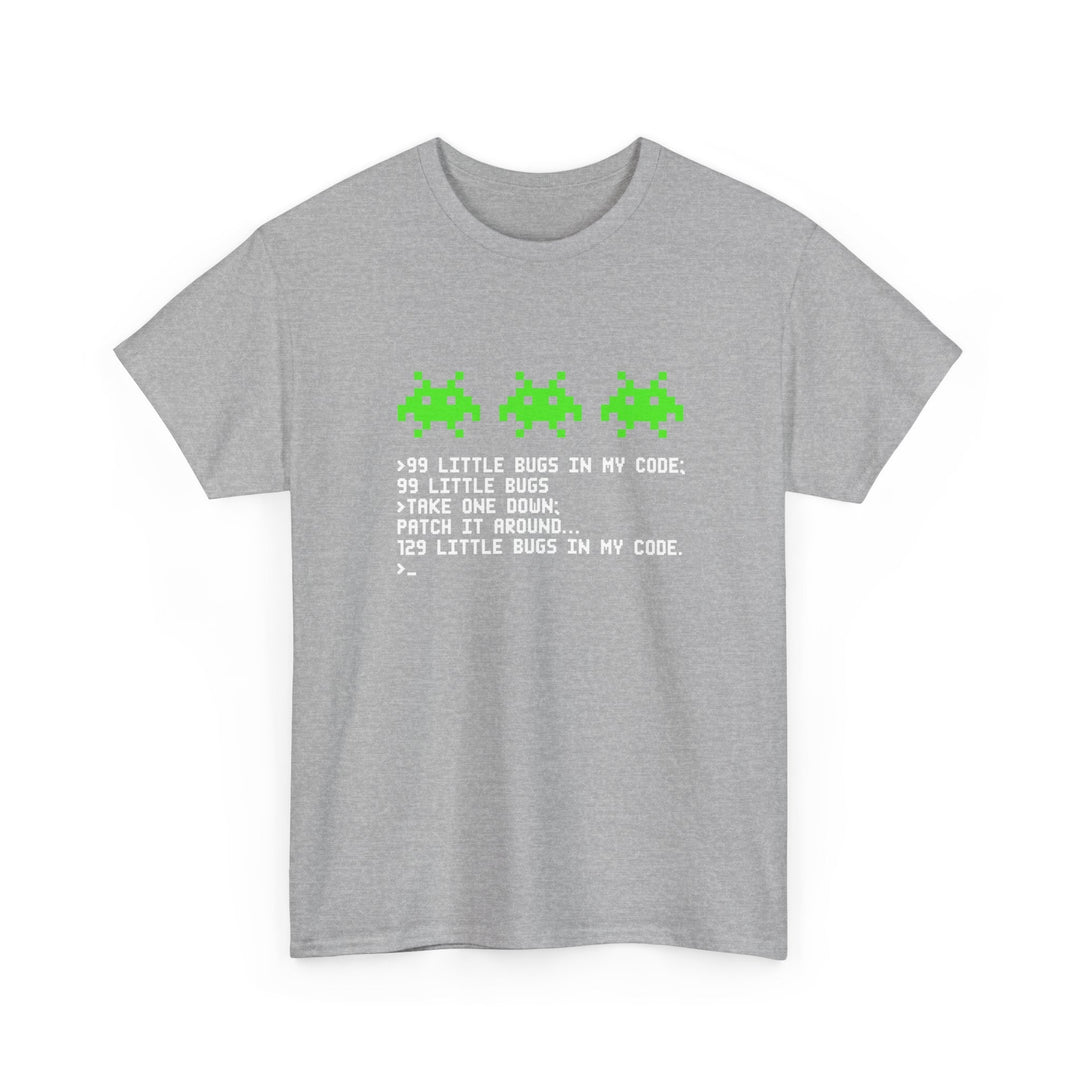 99 Little Bugs In My Code - Nerd Shirt - IT Shirt -  Unisex Regular Crewneck T-Shirt