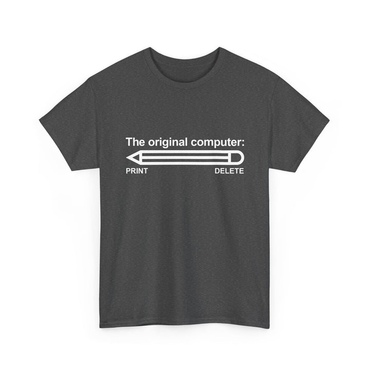 The Original Computer - Nerd Shirt - It Shirt -  Unisex Regular Crewneck T-Shirt