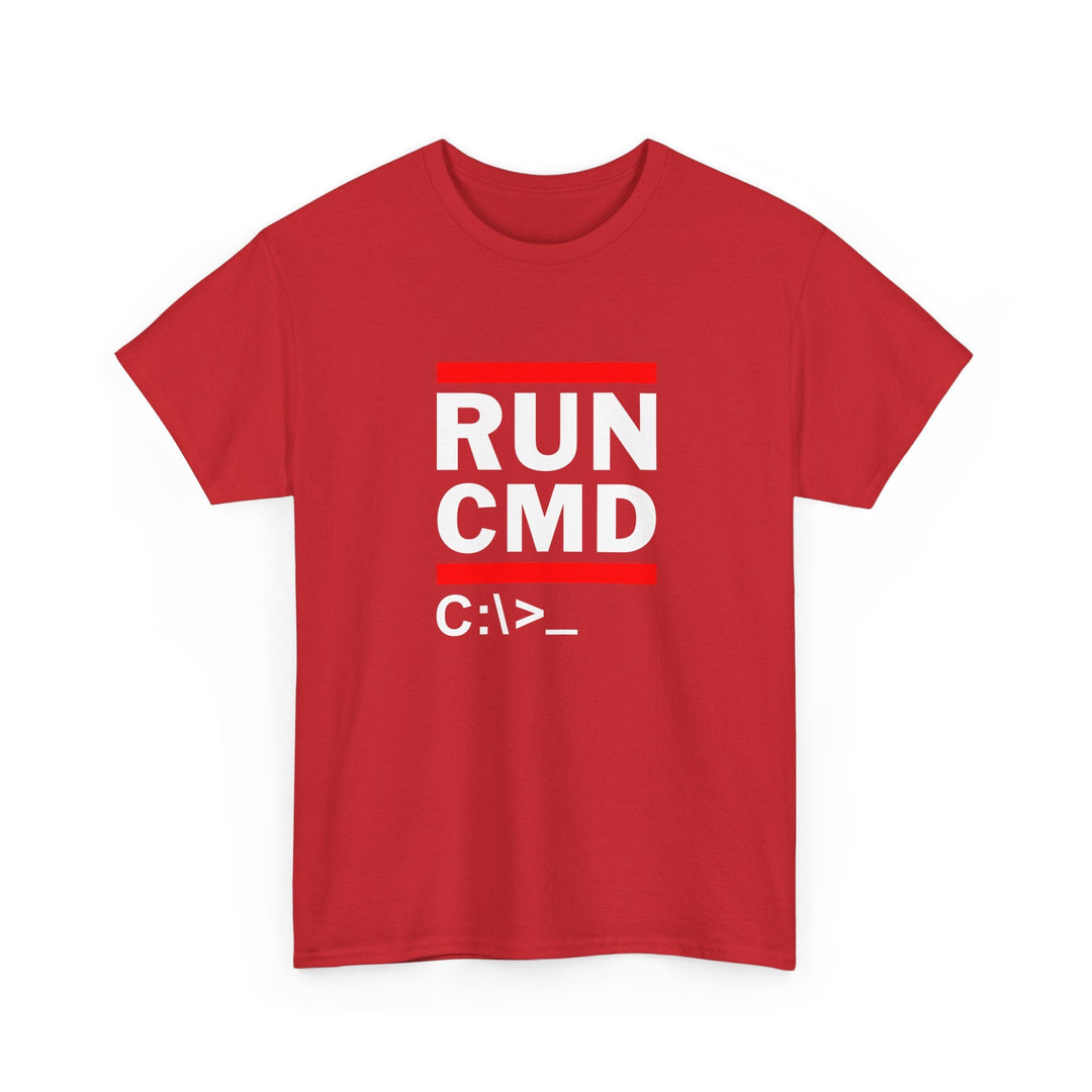 Run Cmd C - It Shirt - Funny Coder Shirt - Ms-Dos -  Unisex Regular Crewneck T-Shirt
