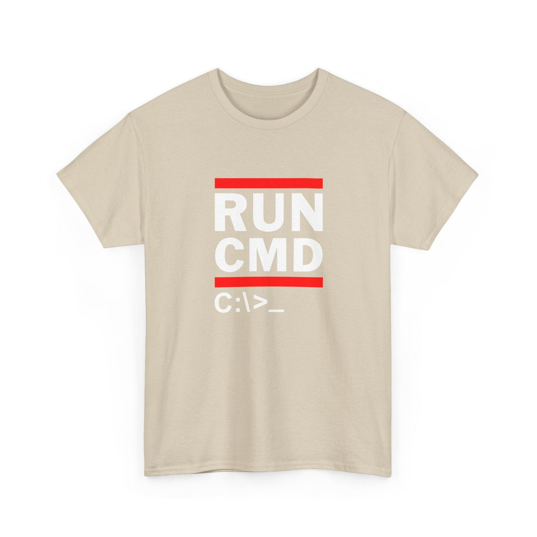 Run Cmd C - It Shirt - Funny Coder Shirt - Ms-Dos -  Unisex Regular Crewneck T-Shirt