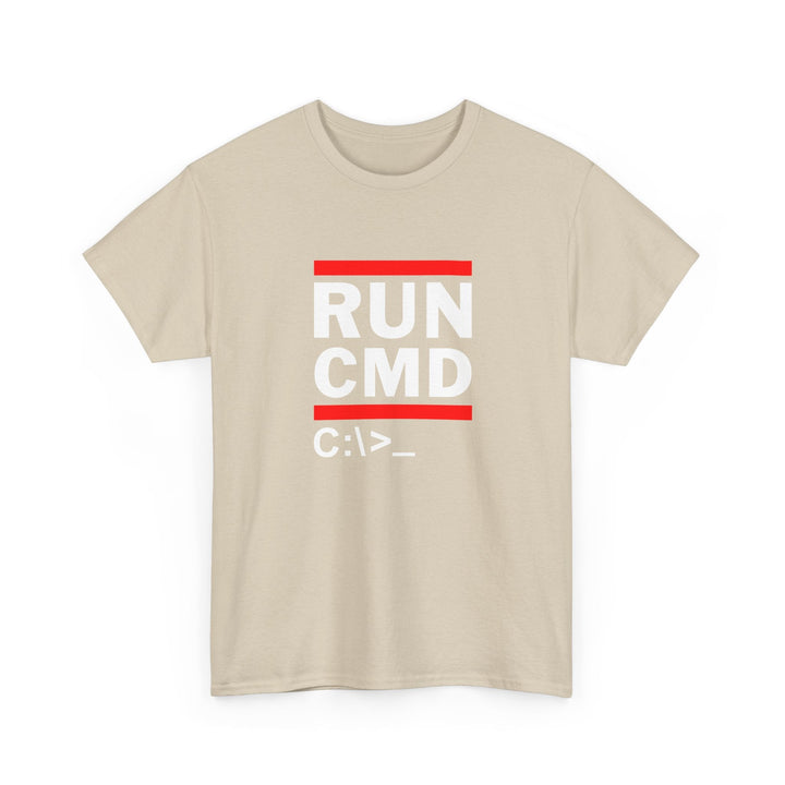 Run Cmd C - It Shirt - Funny Coder Shirt - Ms-Dos -  Unisex Regular Crewneck T-Shirt