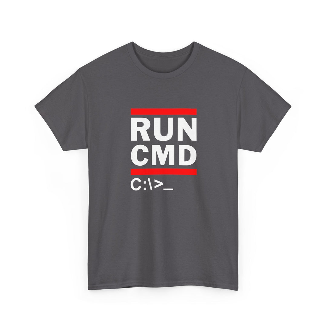 Run Cmd C - It Shirt - Funny Coder Shirt - Ms-Dos -  Unisex Regular Crewneck T-Shirt