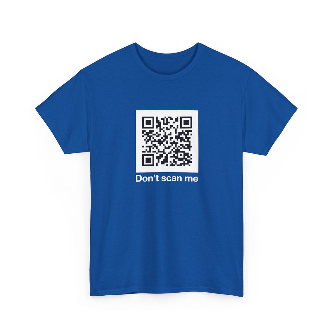 Qr Code Prank - Rick Astley - Dont Scan Me -  Unisex Regular Crewneck T-Shirt