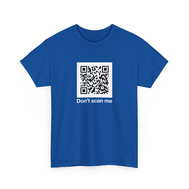 Qr Code Prank - Rick Astley - Dont Scan Me -  Unisex Regular Crewneck T-Shirt