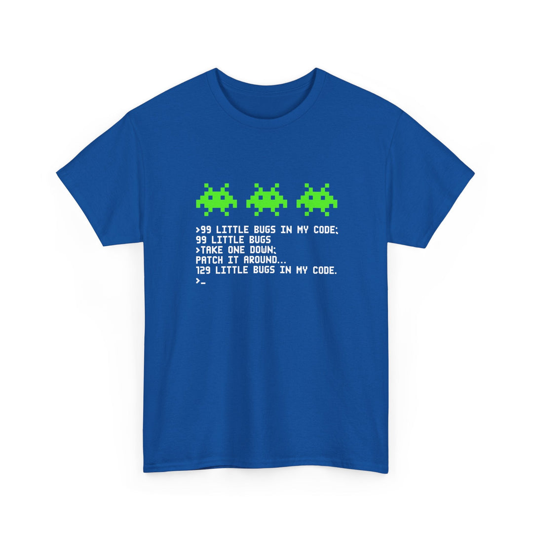 99 Little Bugs In My Code - Nerd Shirt - IT Shirt -  Unisex Regular Crewneck T-Shirt