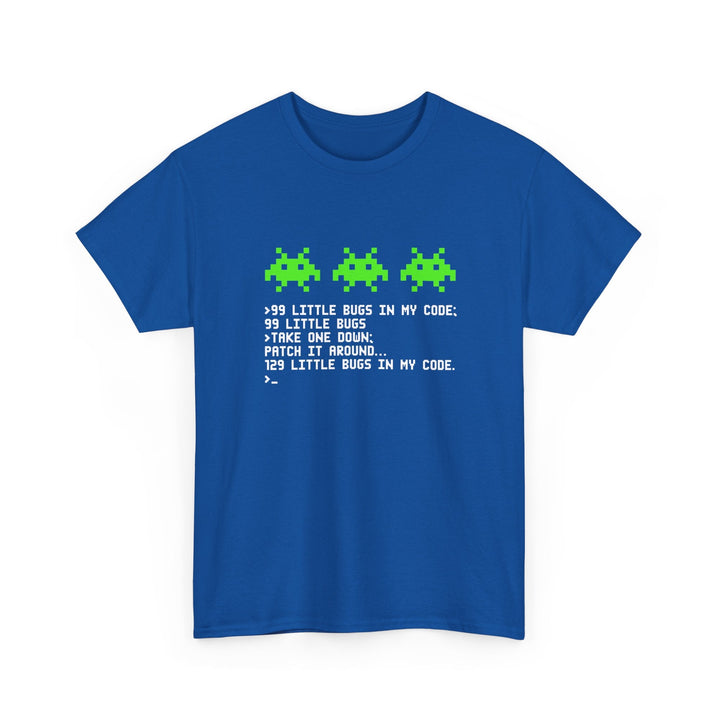 99 Little Bugs In My Code - Nerd Shirt - IT Shirt -  Unisex Regular Crewneck T-Shirt