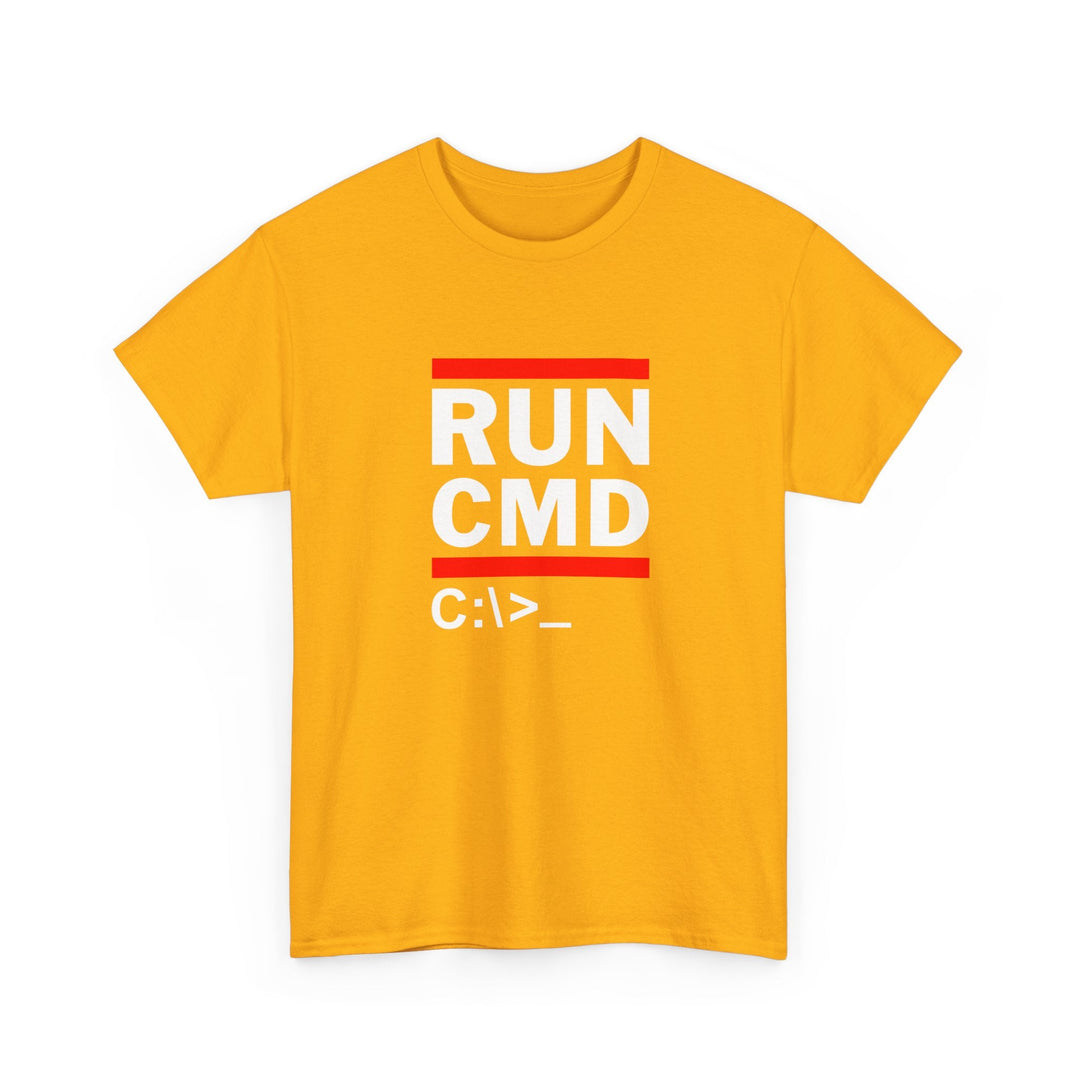 Run Cmd C - It Shirt - Funny Coder Shirt - Ms-Dos -  Unisex Regular Crewneck T-Shirt