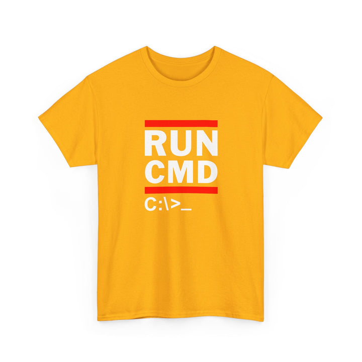 Run Cmd C - It Shirt - Funny Coder Shirt - Ms-Dos -  Unisex Regular Crewneck T-Shirt