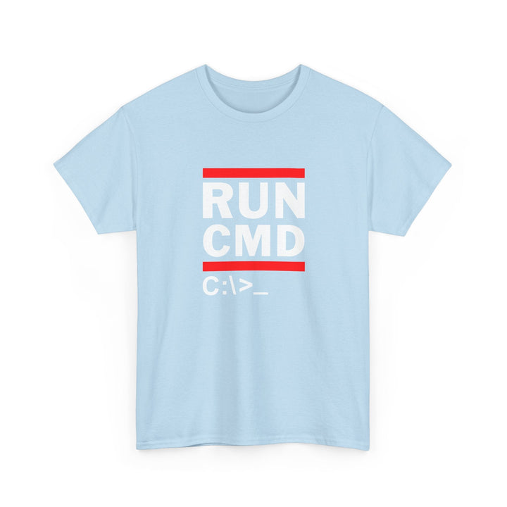 Run Cmd C - It Shirt - Funny Coder Shirt - Ms-Dos -  Unisex Regular Crewneck T-Shirt