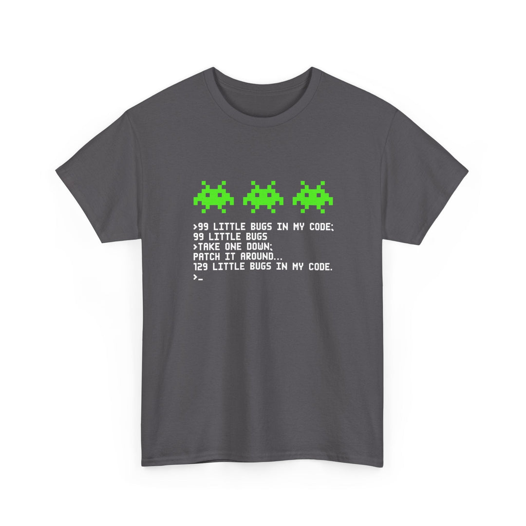 99 Little Bugs In My Code - Nerd Shirt - IT Shirt -  Unisex Regular Crewneck T-Shirt