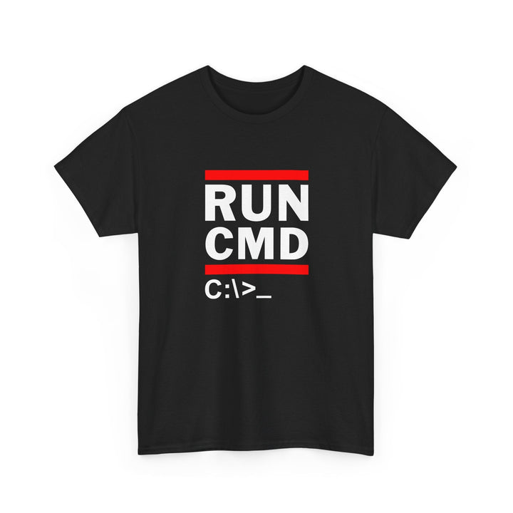 Run Cmd C - It Shirt - Funny Coder Shirt - Ms-Dos -  Unisex Regular Crewneck T-Shirt