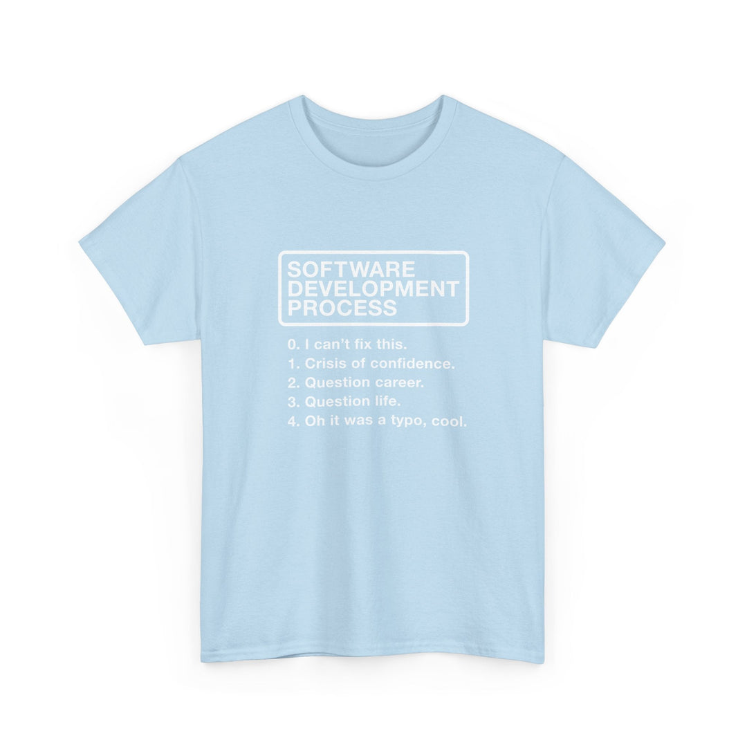 Software Development Process - Geek Coding - Regular Unisex Crewneck T-Shirt