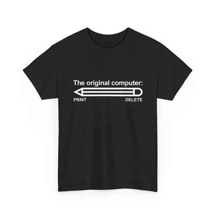 The Original Computer - Nerd Shirt - It Shirt -  Unisex Regular Crewneck T-Shirt