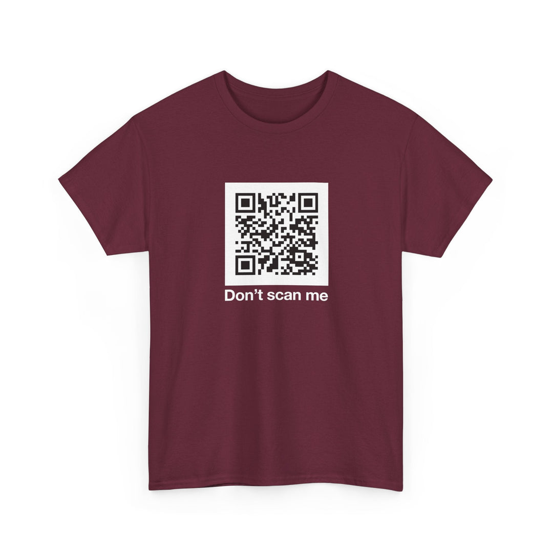 Qr Code Prank - Rick Astley - Dont Scan Me -  Unisex Regular Crewneck T-Shirt