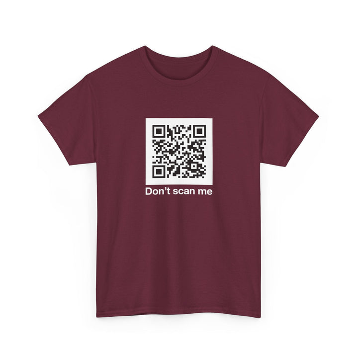 Qr Code Prank - Rick Astley - Dont Scan Me -  Unisex Regular Crewneck T-Shirt