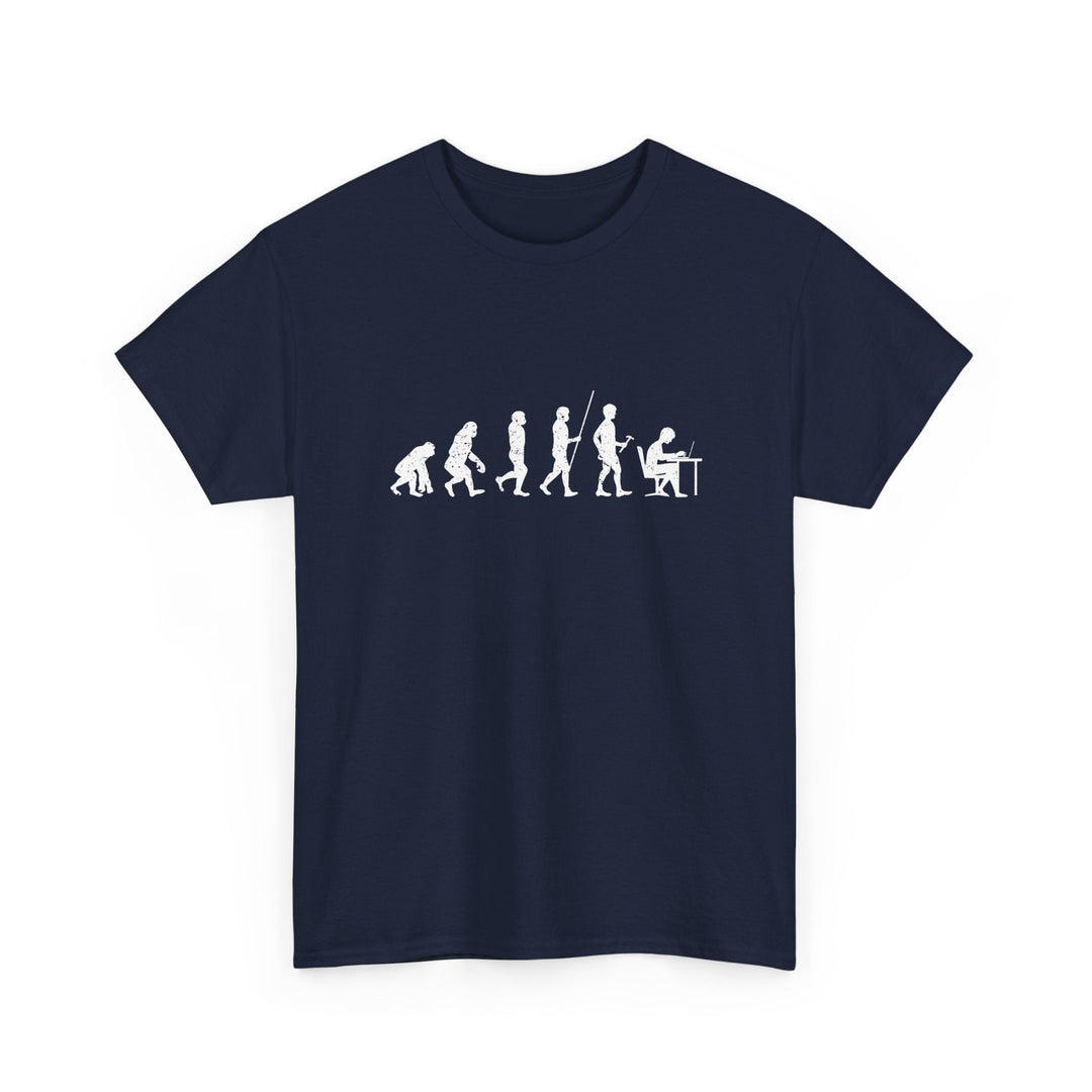 The Evolution To Coders -  Unisex Regular Crewneck T-Shirt