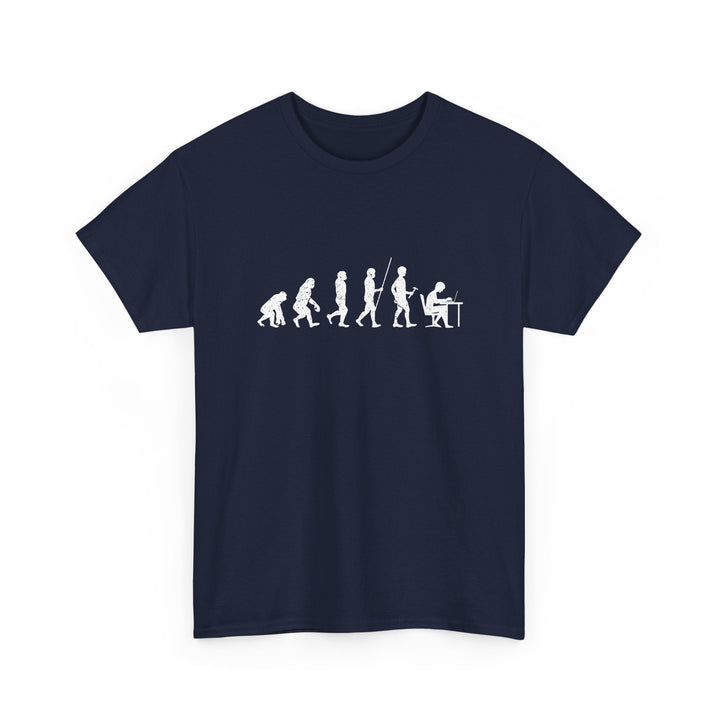 The Evolution To Coders -  Unisex Regular Crewneck T-Shirt