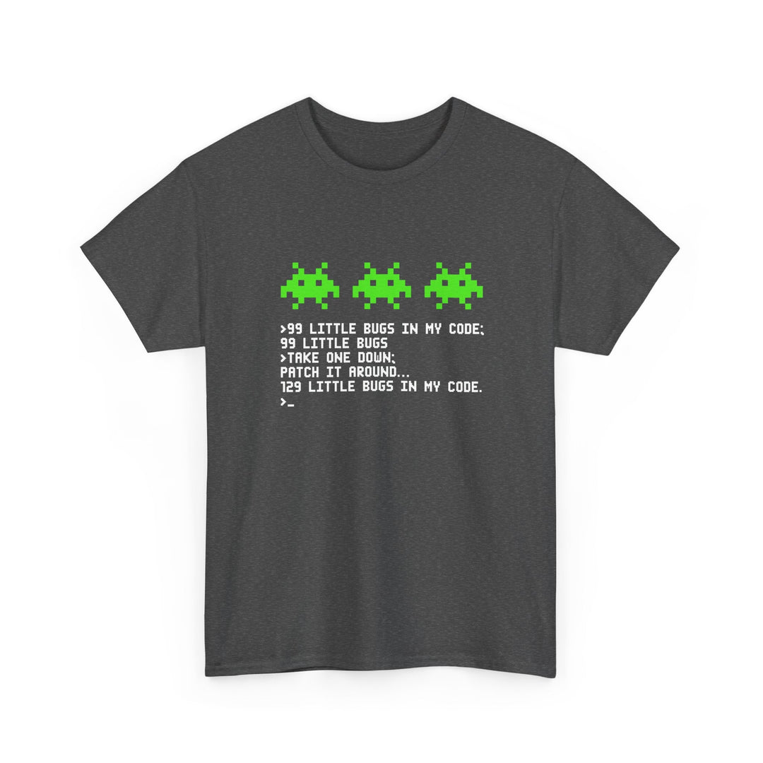 99 Little Bugs In My Code - Nerd Shirt - IT Shirt -  Unisex Regular Crewneck T-Shirt