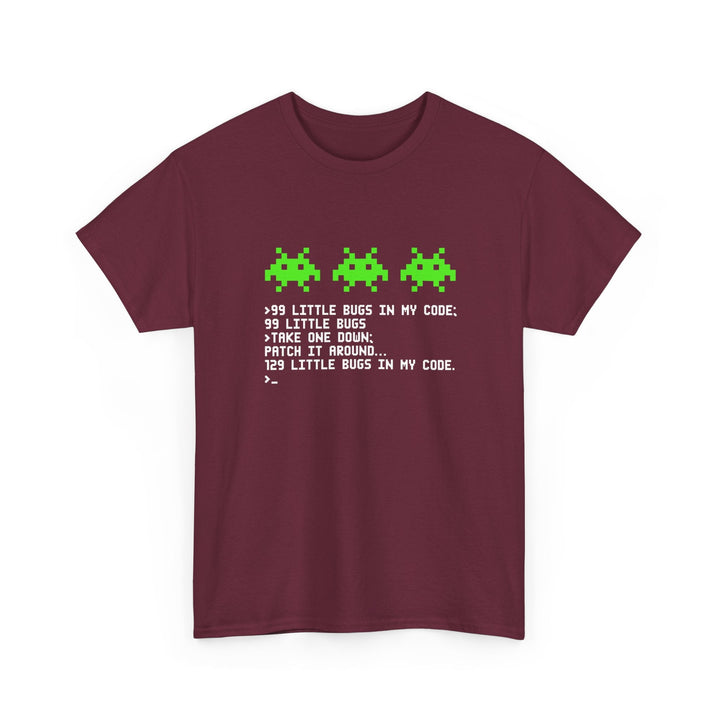 99 Little Bugs In My Code - Nerd Shirt - IT Shirt -  Unisex Regular Crewneck T-Shirt